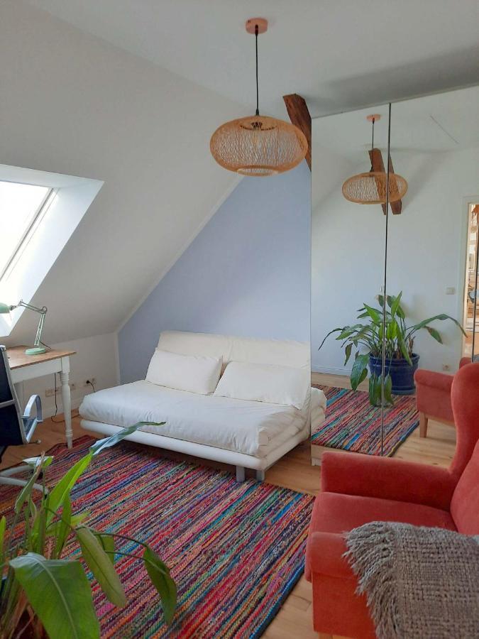 Luxurioeses Loft Mit Schoenem Blick Tremsbuettel Luaran gambar